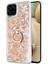 Samsung Galaxy A12 Kılıf Glitter Liquid Holder Gold 2