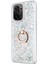 Xiaomi Redmi K40 Pro+ Kılıf Glitter Liquid Holder Gümüş 1