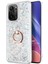 Xiaomi Redmi K40 Pro+ Kılıf Glitter Liquid Holder Gümüş 2