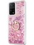 Xiaomi Mi 10T Kılıf Glitter Liquid Holder Pembe 1