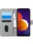 Samsung Galaxy M12 Kılıf Fabric Book Wallet Gri 2
