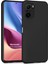 Matte Silicone Xiaomi Redmi K40 Kılıf Siyah 1