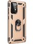 Samsung Galaxy A52 Kılıf Military Ring Holder Gold 2