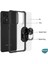 Samsung Galaxy A72 Kılıf Grande Clear Ring Holder Siyah 4