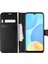 Oppo A15 Kılıf Delux Leather Wallet Siyah 1
