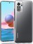 Xiaomi Redmi Note 10S Kılıf Transparent Soft Beyaz 1