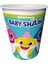 Baby Shark Karton Bardak - 8 Adet 3