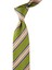 Siani Style Yeşil Çizgi Desen İtalyan İpek Kravat İK805 1