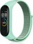 Xiaomi Mi Band 3 4 5 6 Hasır Kumaş Örgü Spor Kordon Kayış 1