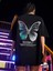 Kadın Siyah Butterfly Oversize T-Shirt 5