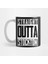 Straight Outta Stockton California Us Usa Kupa Bardak 1