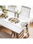 Real Homes Çini Çizimli Guguklu Saat Motifli Dijital Baskılı Dekoratif Süet Runner 2