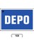 Depo Uyarı Ikaz Levhası 175 x 25 cm 1