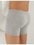 Likralı Şahinler Yazılı Torbalı Boxer Gri ME031 2