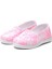 Dantelli Çocuk Keten Babet AYAKKABI-PEMBE-F-4001 1