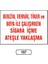 Benzin Ile Çalışırken Sigara Içme Ateşle Yaklaşma Uyarı Levhası 25X35 cm 1