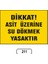 Dikkat Asit Üzerine Su Dökmek Yasaktır Uyarı Ikaz Levhası 25X35 cm 1