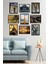 9 Parça Eyfel Paris Desenli Mdf Duvar Tablosu 1