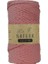 3mm 250G Pembe Büküm Halat Makrome Ipi 1
