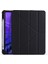 Apple iPad Pro 11 2021 3. Nesil Kılıf Kalem Bölmeli Premium Smart Standlı Tablet Kılıfı Siyah 1