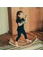 Wavy Board Amerikan Ceviz Laminant Yüzey Gri Renk Keçeli Denge Tahtası 3