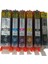 PGI-550 CLI-551 Uyumlu Kolay Dolan Kartuş + 6 x 100 ml Mürekkep 6 Renk (Dolu) 1