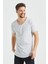 Gri Pis Yaka Salaş T-Shirt- TCPSR09S 4