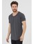 Erkek Füme Pis Yaka Salaş T-SHIRT-TCPS001R27S 2