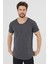 Erkek Füme Pis Yaka Salaş T-SHIRT-TCPS001R27S 3
