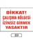 - Dikkat Çalışma Bölgesi Izinsiz Girmek Yasaktır Uyarı Ikaz Levhası 25X35CM 1
