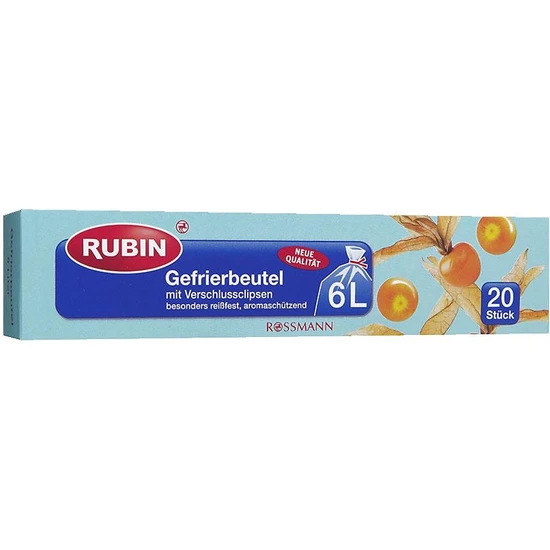 Rubin Buzdolabı Poşeti 6 Lt x 20'li