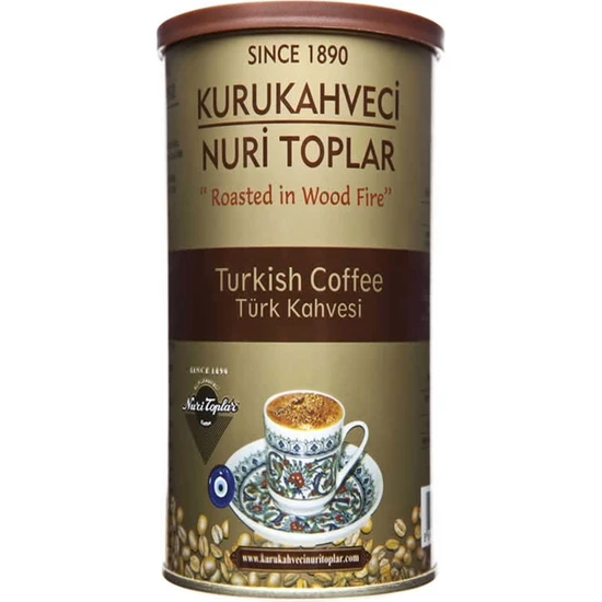 Nuri Toplar Türk Kahvesi Silindir 250 gr