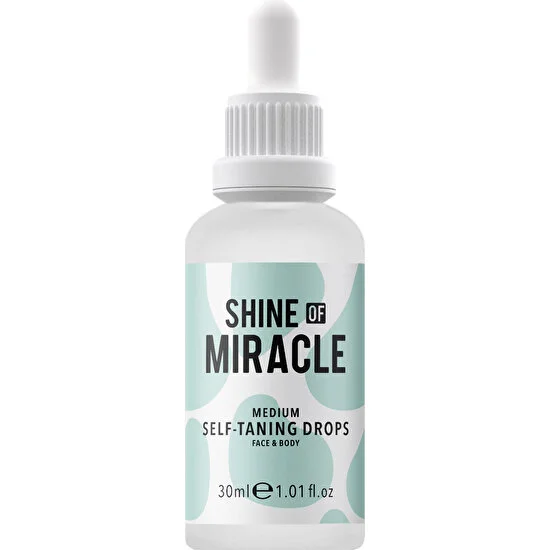 Shine Of Miracle Shine of Miracle Medium Self-tanning Drops ( Güneşsiz Kendinden Bronzlaştırıcı ) SOM2