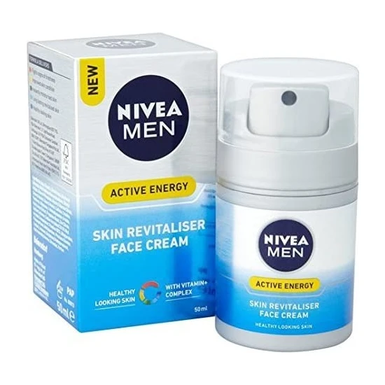 Nivea Men Active Energy Skin Revitaliser Face Cream 50ML