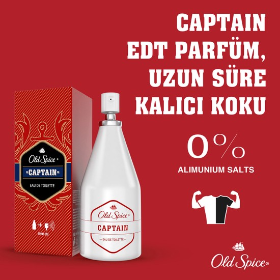 Old Spice Captain Eau De Toilette 100 ml Fiyatı