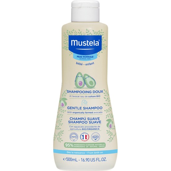 Mustela Gentle Shampoo Bebek Şampuan 500 ml