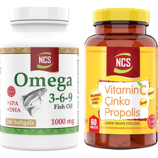 Ncs Vitamin C Çinko Propolis Vitamin D Quercetin Resveratrol Fiyatı