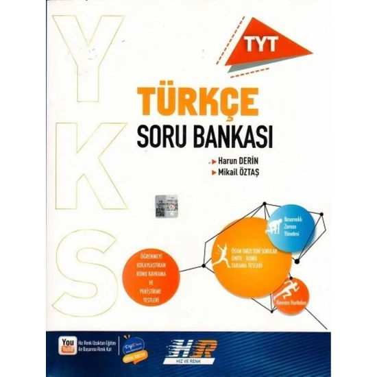 Hız ve Renk Yayınları TYT Türkçe Soru Bankası - Harun Derin