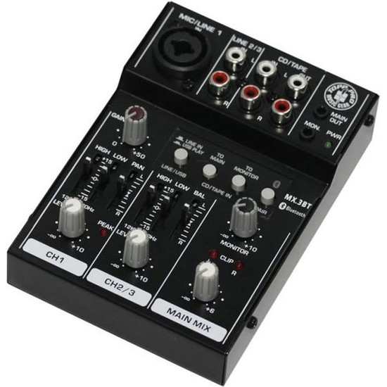 Topp Pro Deck Mixer Mini 3 Kanal Bluetooth Topp Pro Mx3bt Fiyatı