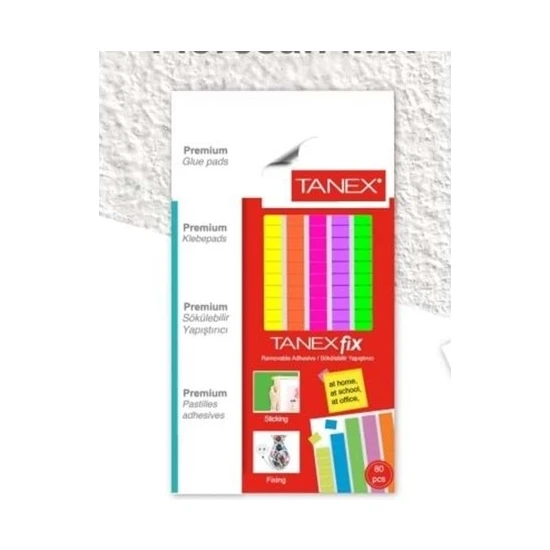 Tanex Tack-It Hamur Yapıştırıcı Renkli 50 gr