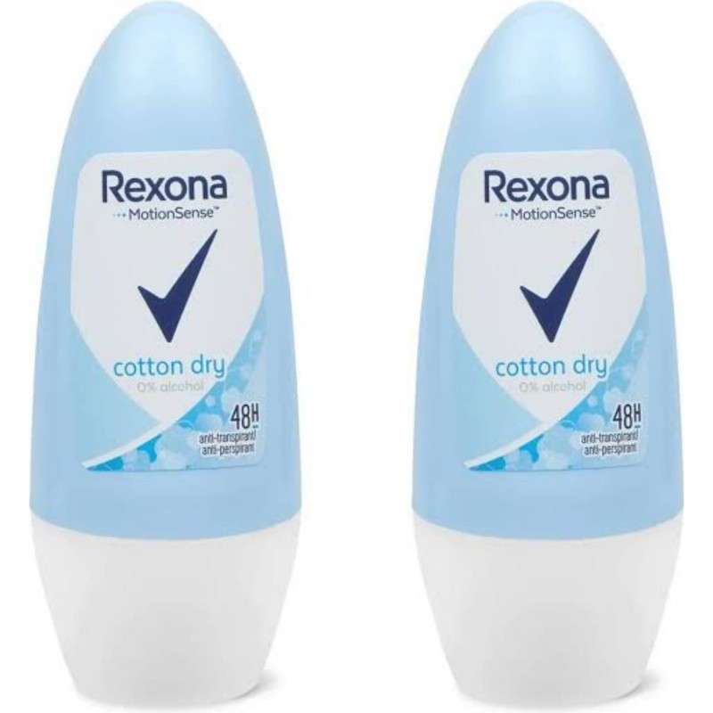 Rexona Motion Sense Cotton Dry Rolon Bayan 2'li