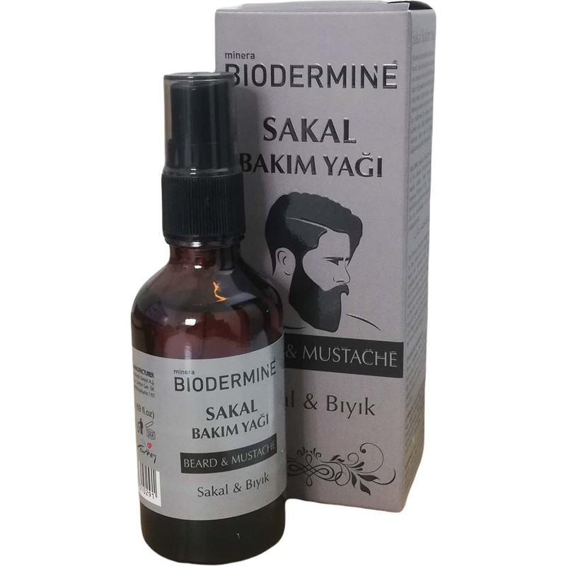 Biodermine Sakal & Bıyık Bakım Yağı 50 ml