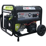 Genpower Gbg 75 E 7,5 Kva,benzinli,ipli/marşlı.tekerlekli,monofaze Portatif Jeneratör