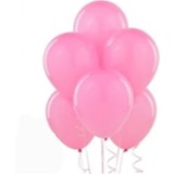 Baloncu Party Dünyası Pembe Pastel Renk Balon 15 Adet