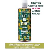 Faıth In Nature %99 Doğal Içerikli Pürüzsüzleştirici Şampuan- Normal&kuruya Dönük Saçlar Için Jojoba
