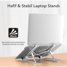 iDock N29-3 Katlanır Alüminyum Notebook Standı