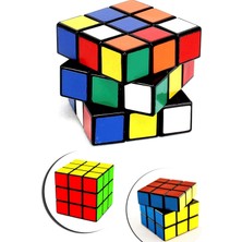 Mori Avm Eğlenceli Eğitici Stres Giderici  Oyuncak Seti  Popit + Rubik Zeka Küpü + Stres Yayı + U Mıknatıs + Dünya Stres Topu