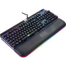 Dragos Infinity Pro INF500P USB Kablolu Full Rgb Makro Gaming Klavye Mekanik Red Switch Mekanik RGB