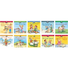 Elif İlk Okuma Kitabım Set:  Elif’in İlk Harçlığı - Elif ve En Sevdiği Midilli - Elif Hayvanat Bahçesinde -  10 Kitap - Liane Schneider