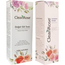 Clean Rose Doğal Gül Suyu 250 ml + Cilt Temizleme Köpüğü 200 ml